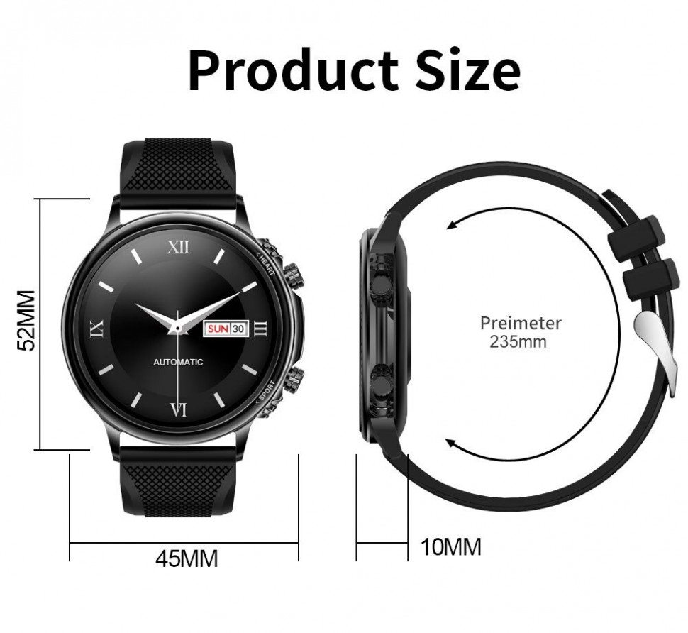 Смарт-годинник Smart Device 97 gold steel