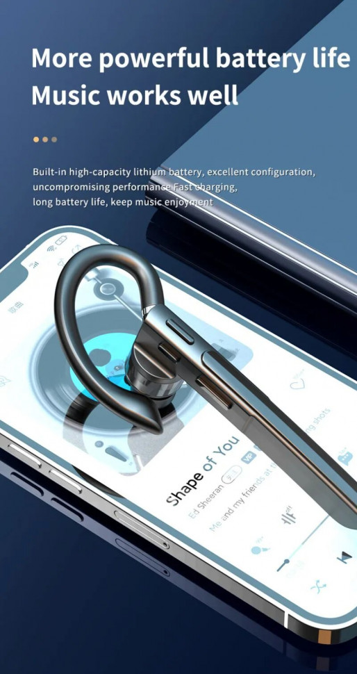 Bluetooth-гарнітура 49 black  