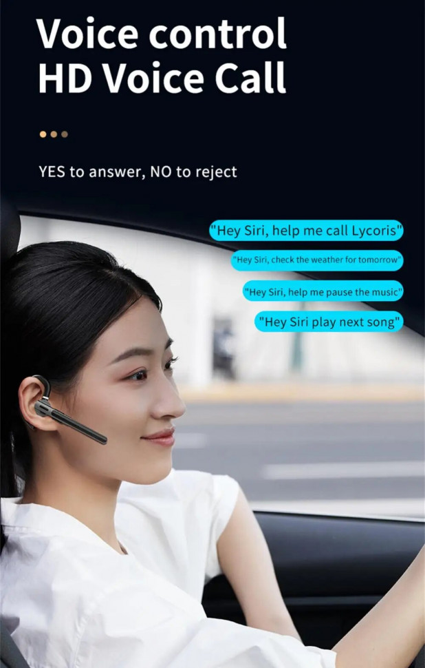 Bluetooth-гарнітура 49 black  
