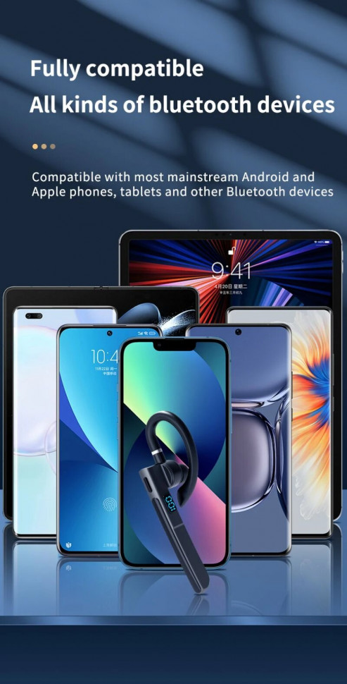 Bluetooth-гарнітура 49 black  
