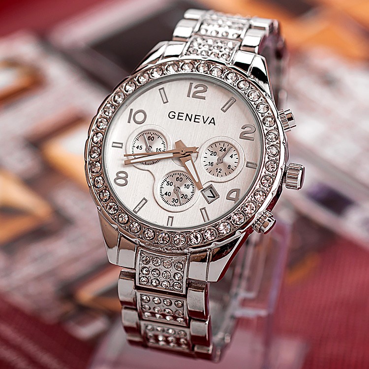 Жіночий годинник GENEVA silver