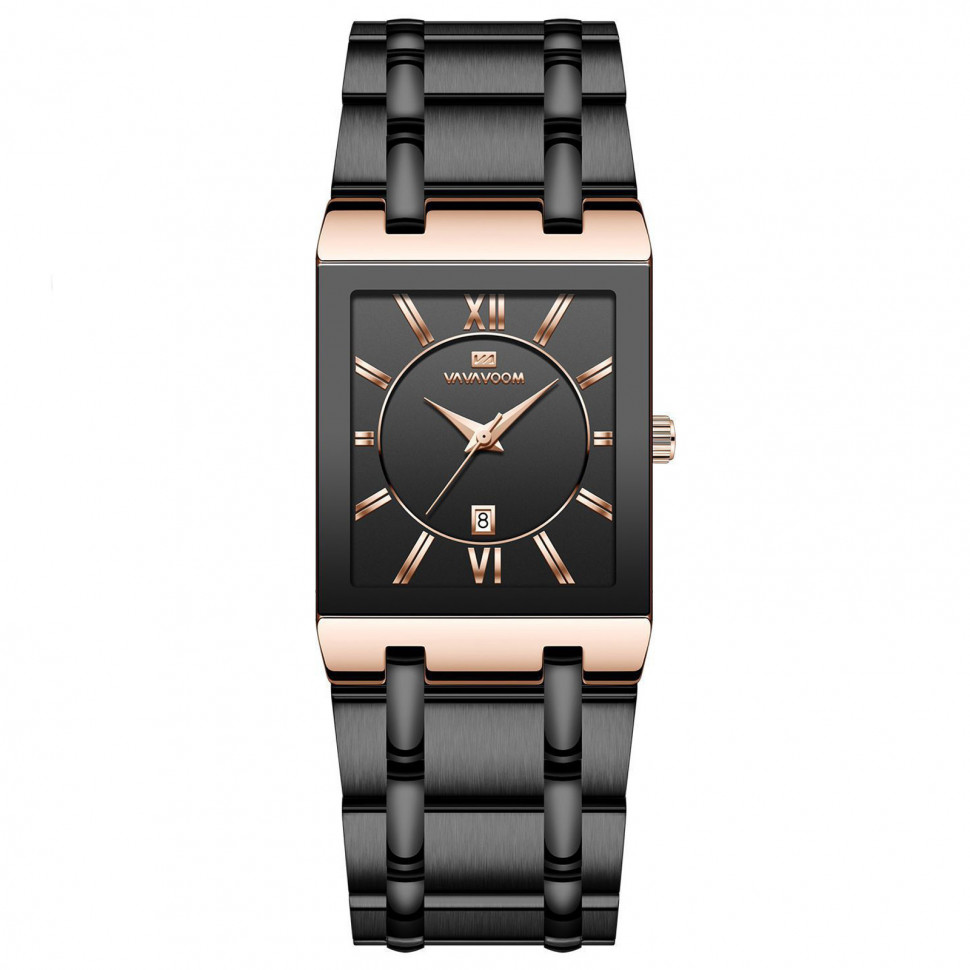Чоловічий годинник VAVA VOOM black+gold