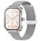 Смарт-годинник Women's Smart Device 19 silver steel, 2 ремінці  