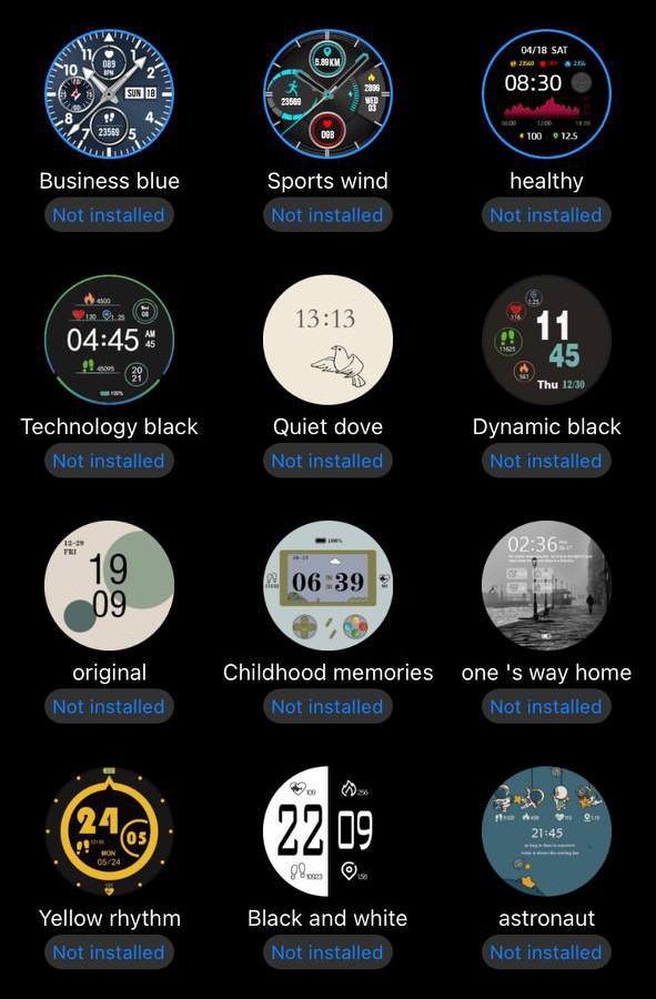 Смарт-годинник Smart Device 71 black steel
