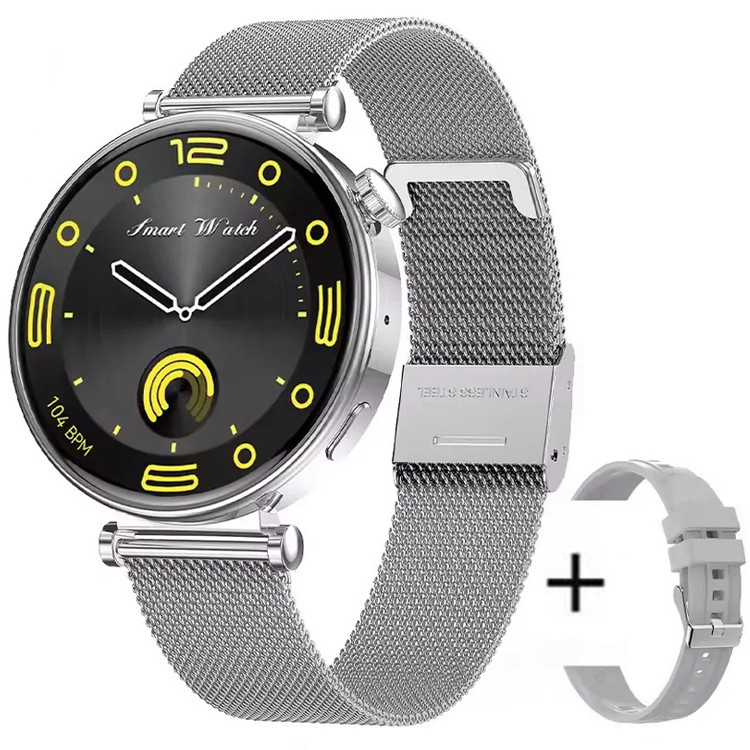 Смарт-годинник Women's Smart Device 20 silver steel, 2 ремінці 
