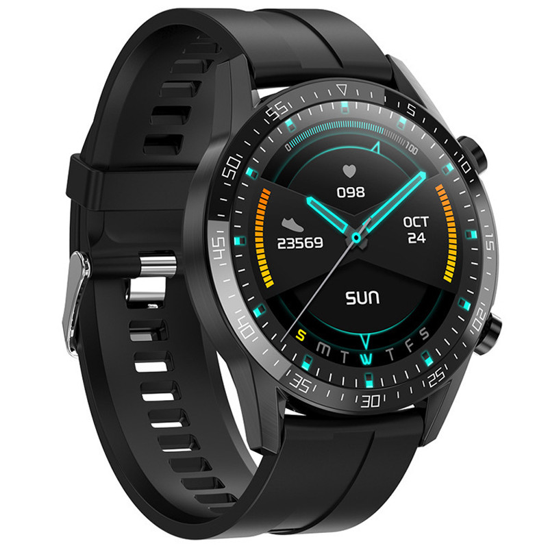 Смарт-годинник Smart Device 71 black silicon