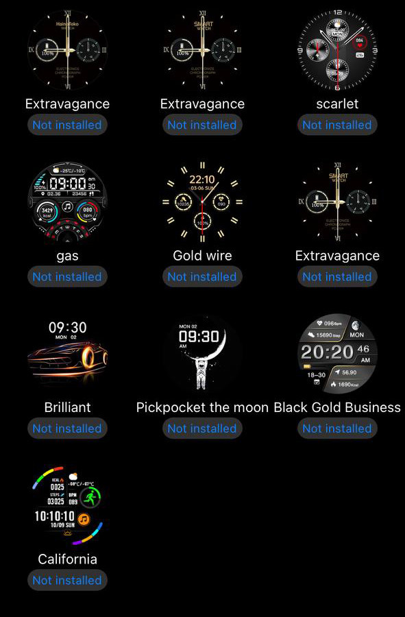 Смарт-годинник Smart Device 71 black silicon