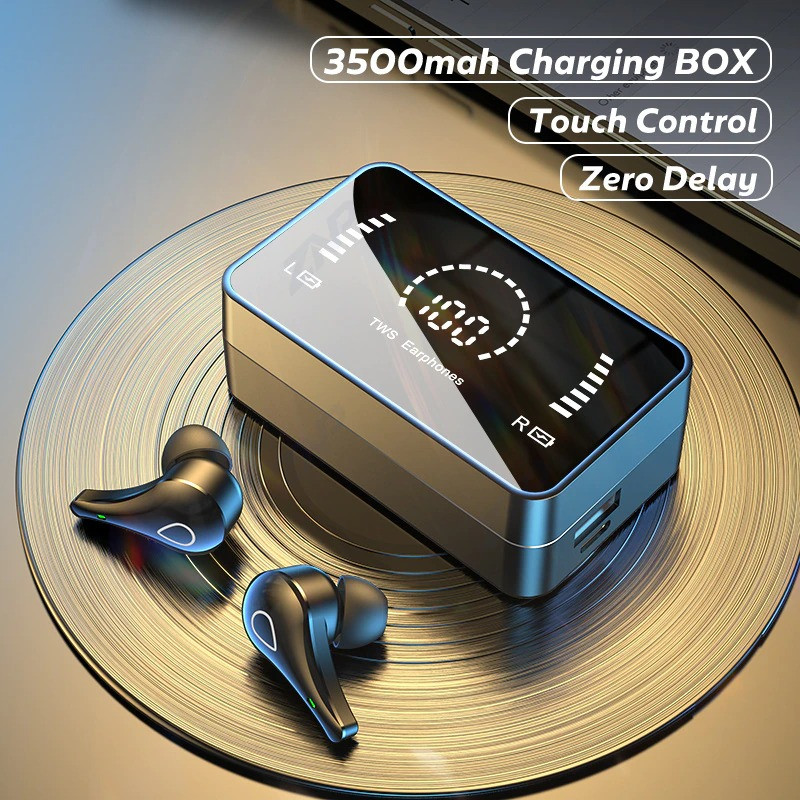 Навушники Bluetooth Air Music + Power Bank 78 Black