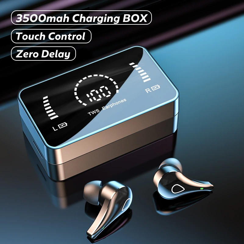 Навушники Bluetooth Air Music + Power Bank 78 Black