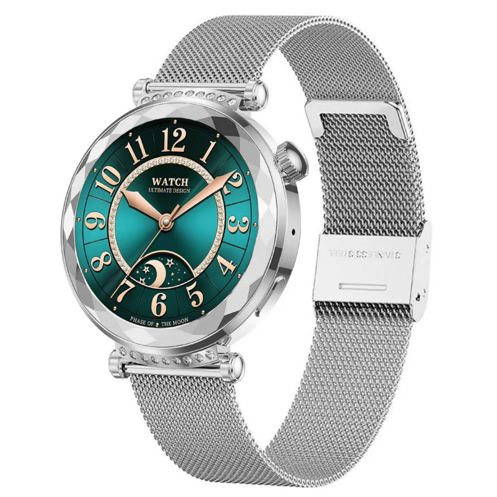 Смарт-годинник Women's Smart Device 21 silver steel