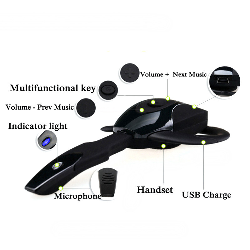 Bluetooth-гарнітура 47 black 