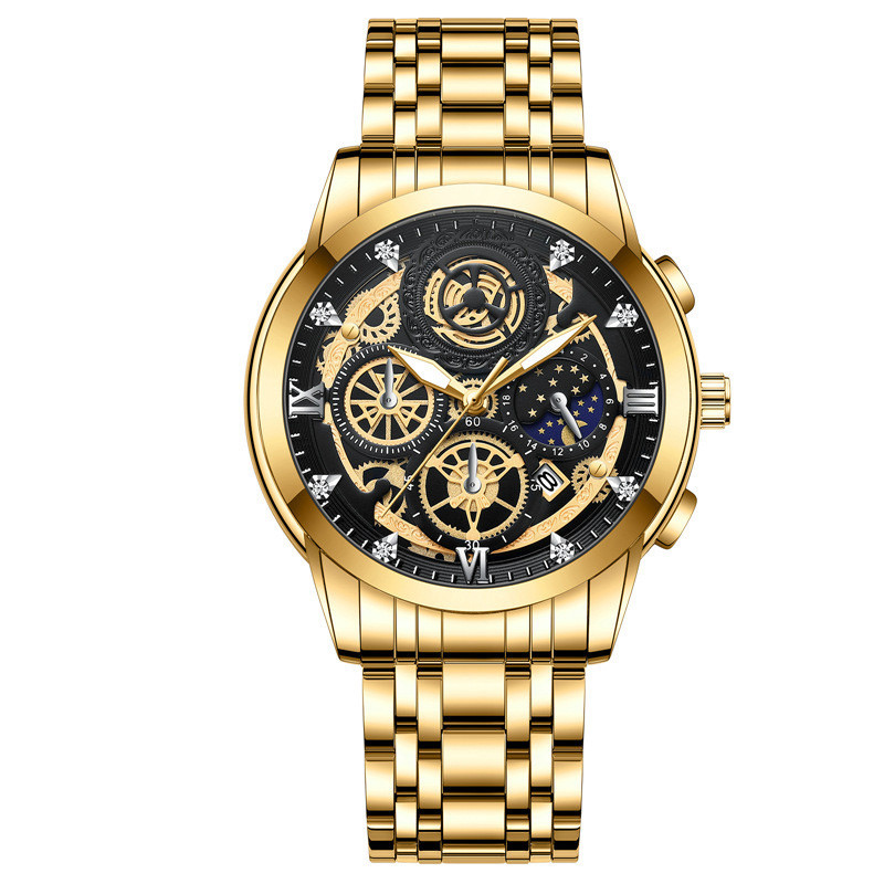 Чоловічий годинник VAVA VOOM gold