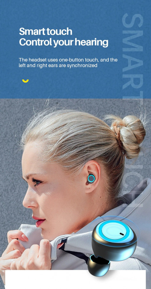 Навушники Bluetooth Air Music + Power Bank 80 black  