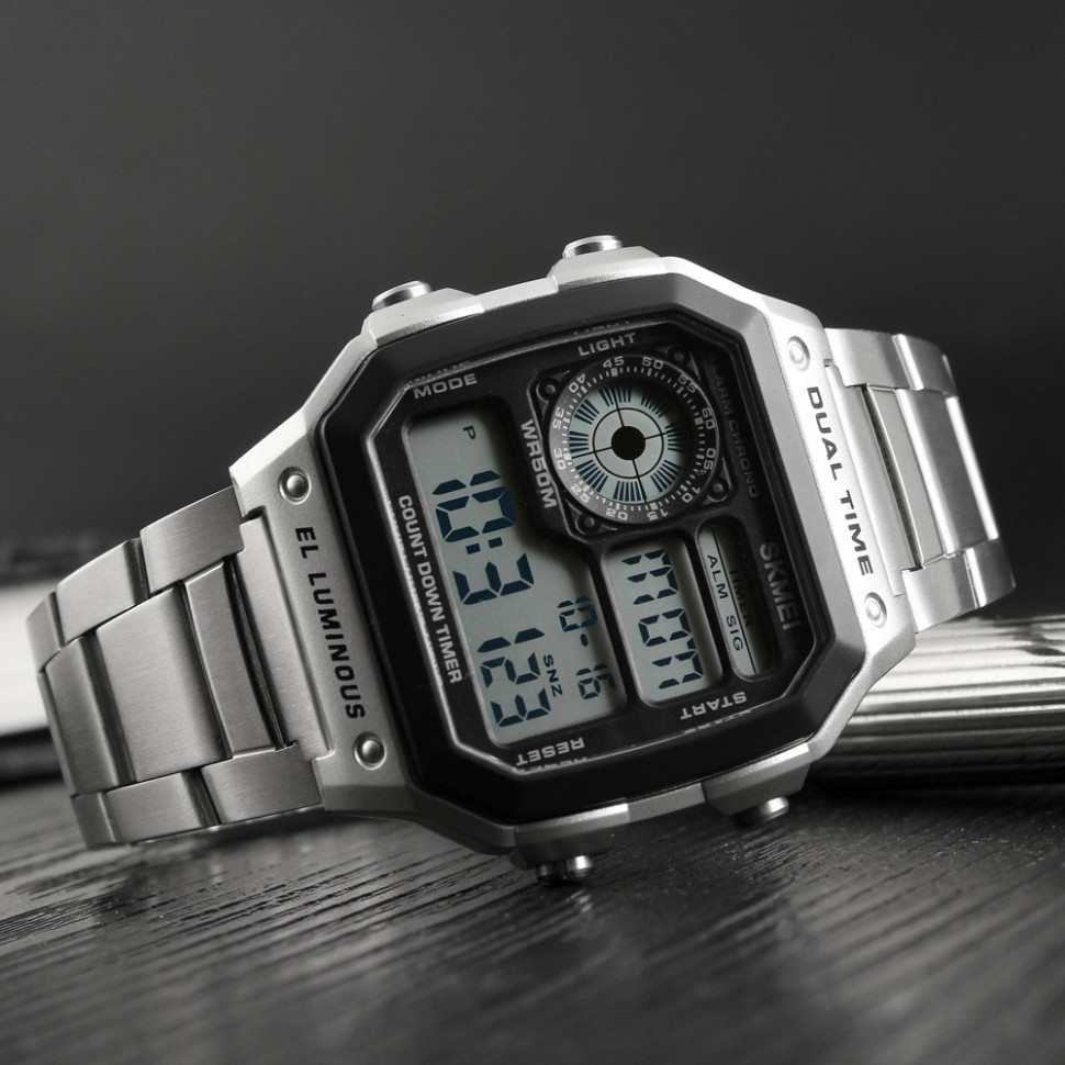 Чоловічий годинник SKMEI silver