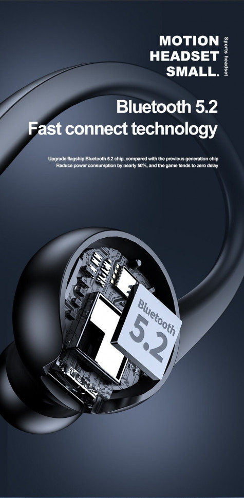 Bluetooth-гарнітура 48 black   