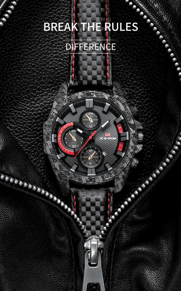 Чоловічий годинник VAVA VOOM black 