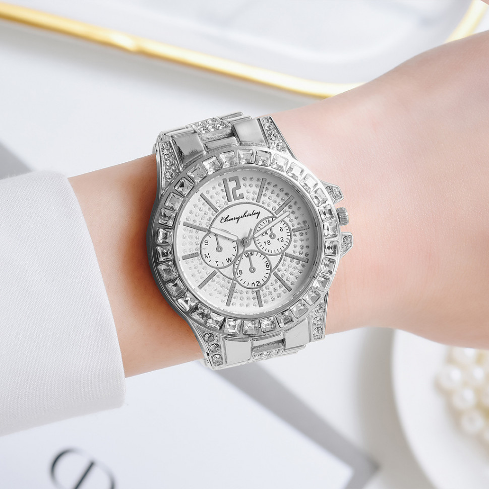 Жіночий годинник + браслет silver №30042 
