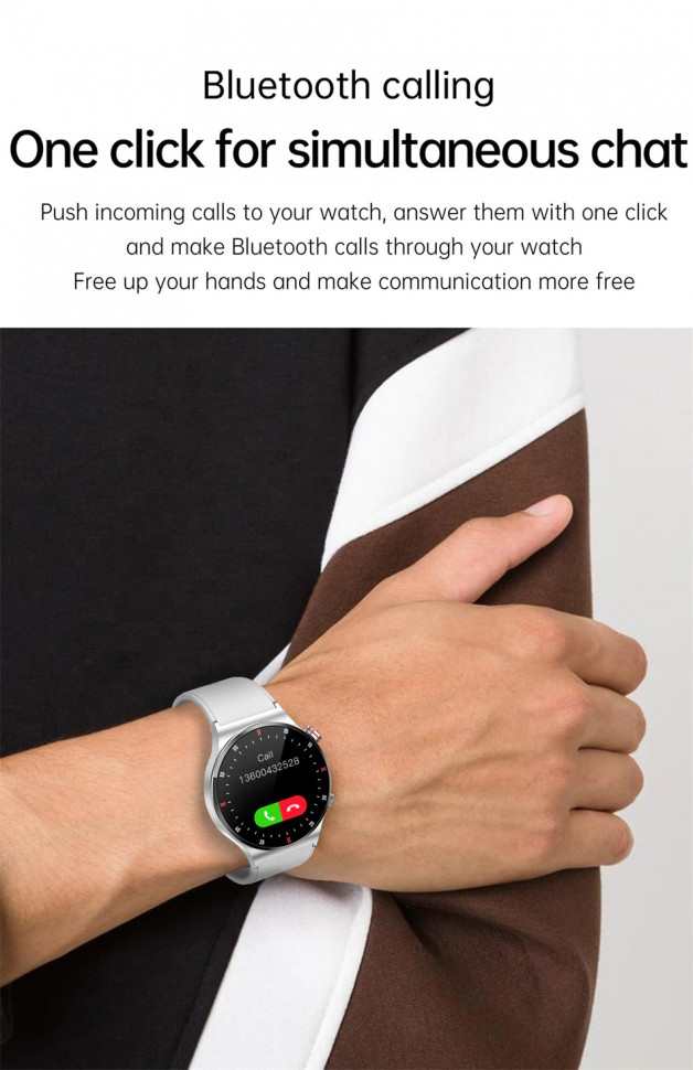Смарт-годинник Smart Device 95 black steel, 2 ремінці