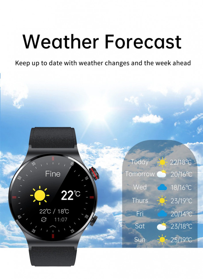 Смарт-годинник Smart Device 95 black steel, 2 ремінці