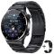 Смарт-годинник Smart Device 95 black steel, 2 ремінці