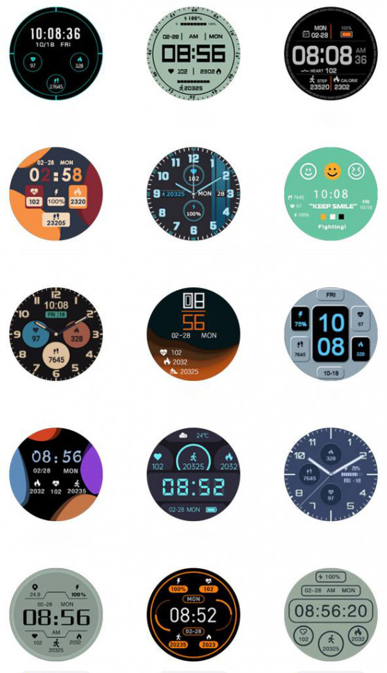 Смарт-годинник Smart Device 95 black steel, 2 ремінці