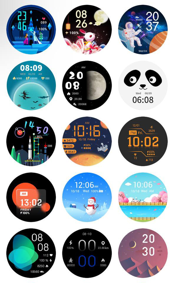 Смарт-годинник Women's Smart Device 6 gold шкіряний ремінець