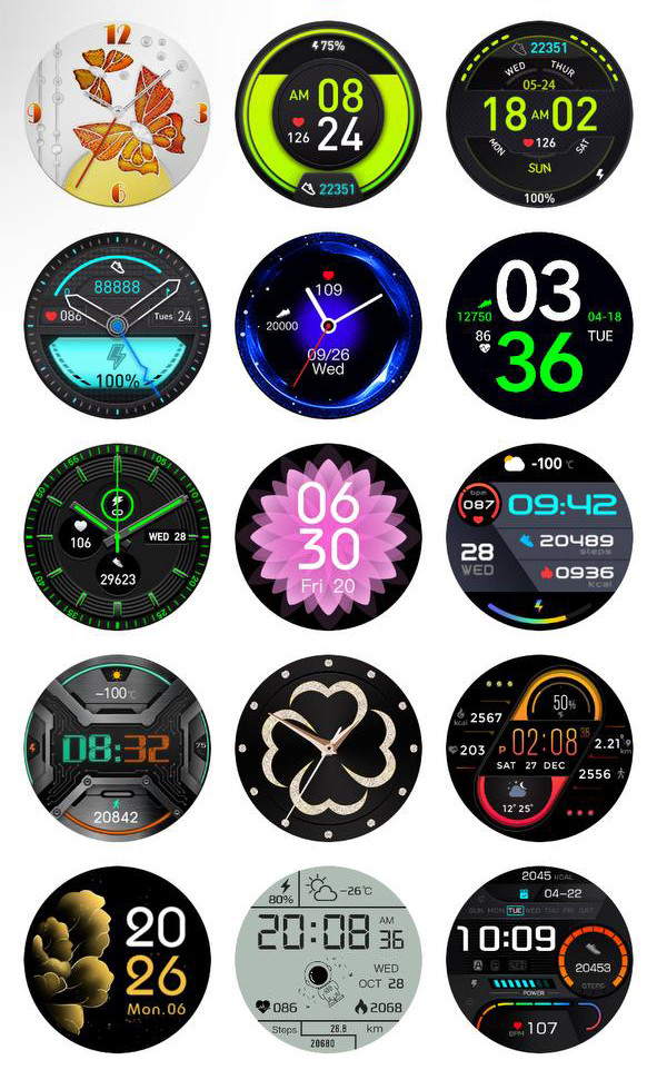 Смарт-годинник Women's Smart Device 6 gold шкіряний ремінець