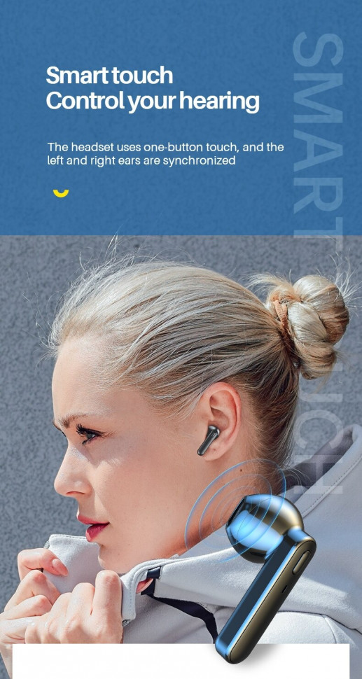 Навушники Bluetooth Air Music + Power Bank 81 Black   