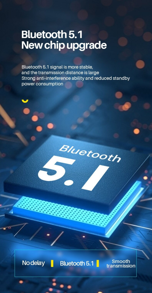 Навушники Bluetooth Air Music + Power Bank 81 Black   