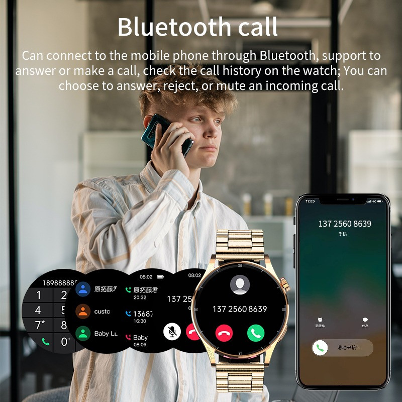 Смарт-годинник Smart Device 94 gold milanese loop