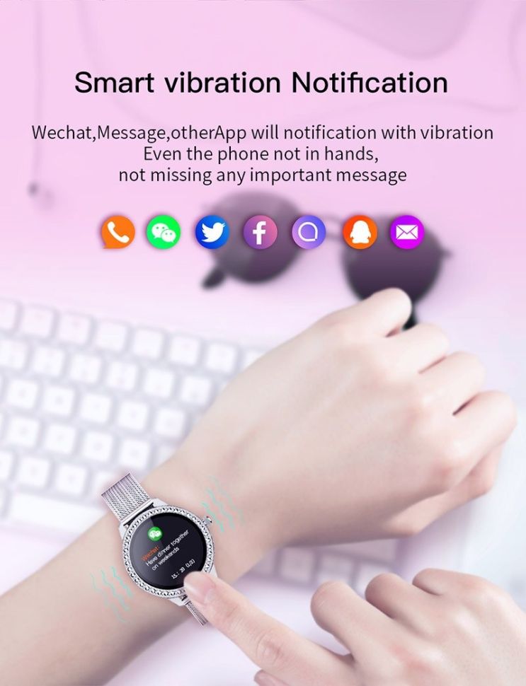 Смарт-годинник Women's Smart Device 7 silver