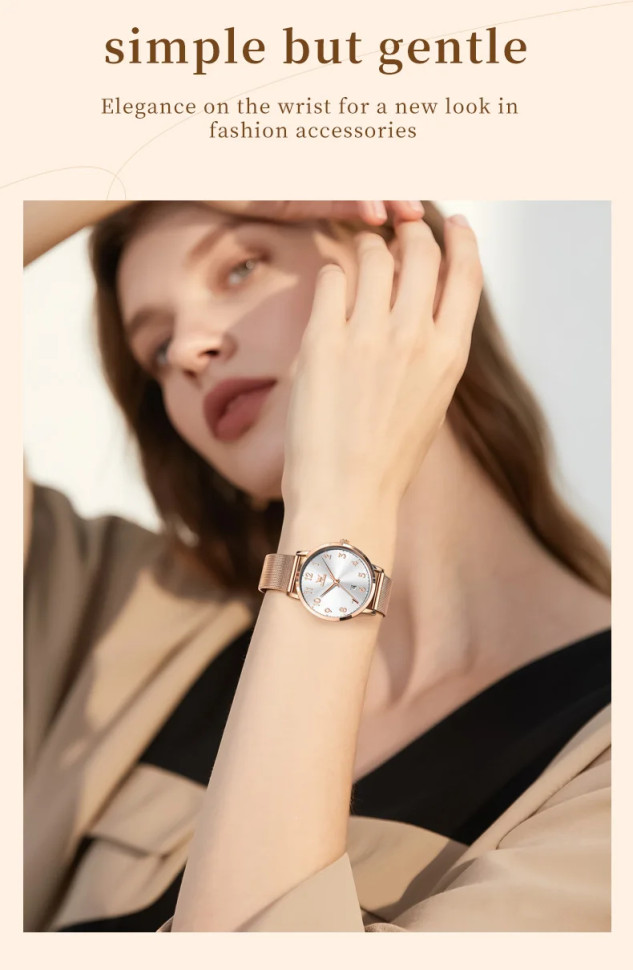 Жіночий годинник OLEVS gold