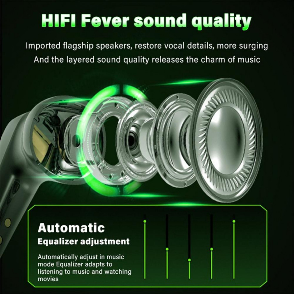 Навушники Bluetooth Air Music 83 black   