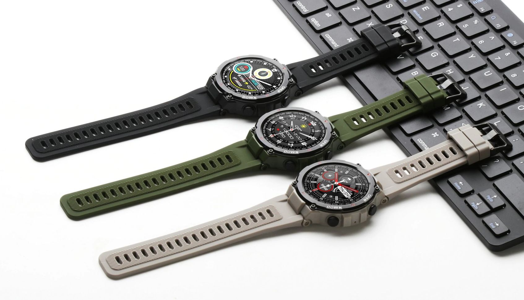 Смарт-годинник протиударний Smart Device 83 Army green
