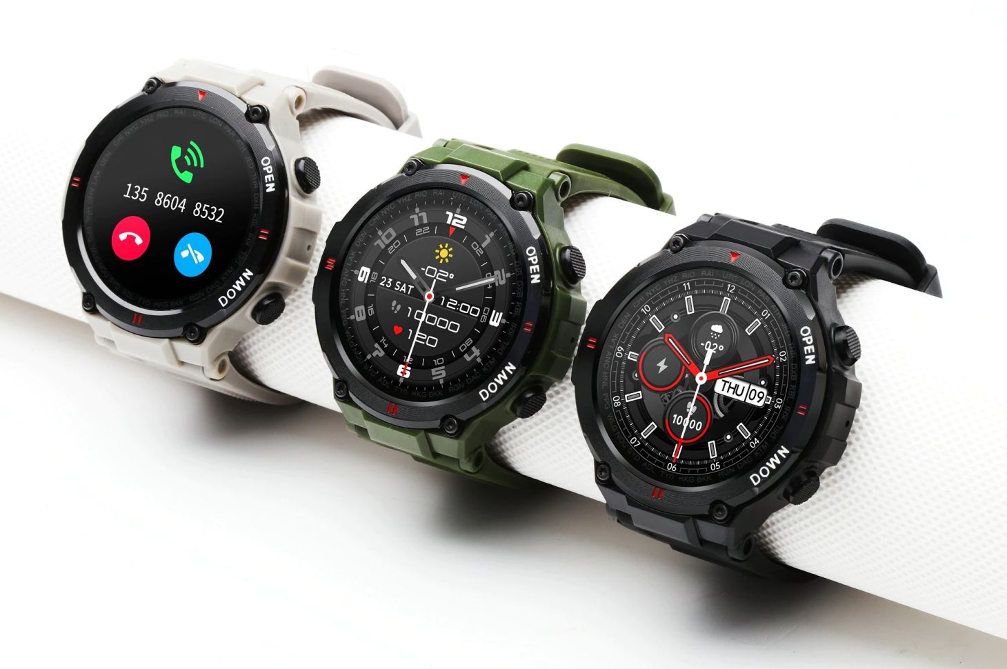 Смарт-годинник протиударний Smart Device 83 Army green