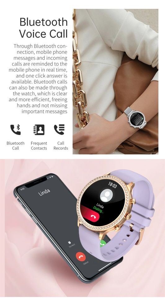 Смарт-годинник Women's Smart Device 3 silver steel