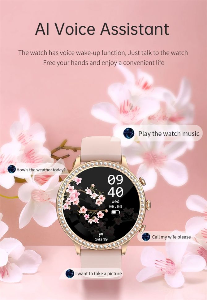 Смарт-годинник Women's Smart Device 3 silver steel