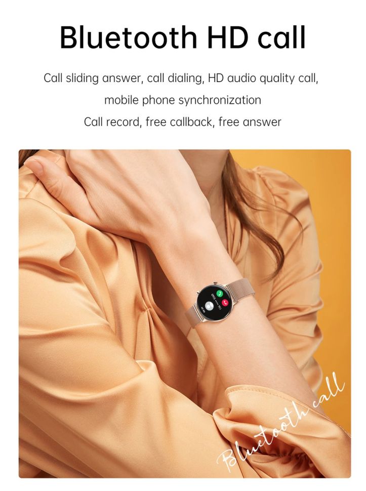 Смарт-годинник Women's Smart Device 8 gold+crema