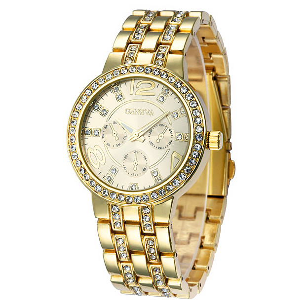 Жіночий годинник GENEVA gold