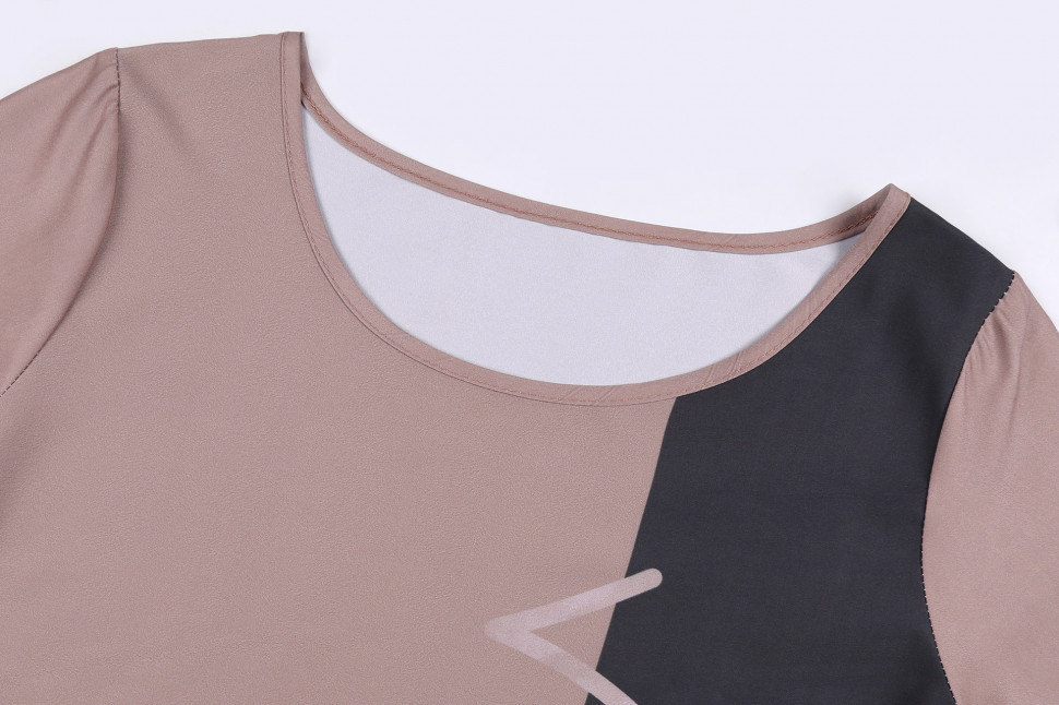 Плаття "Gio" dark-beige