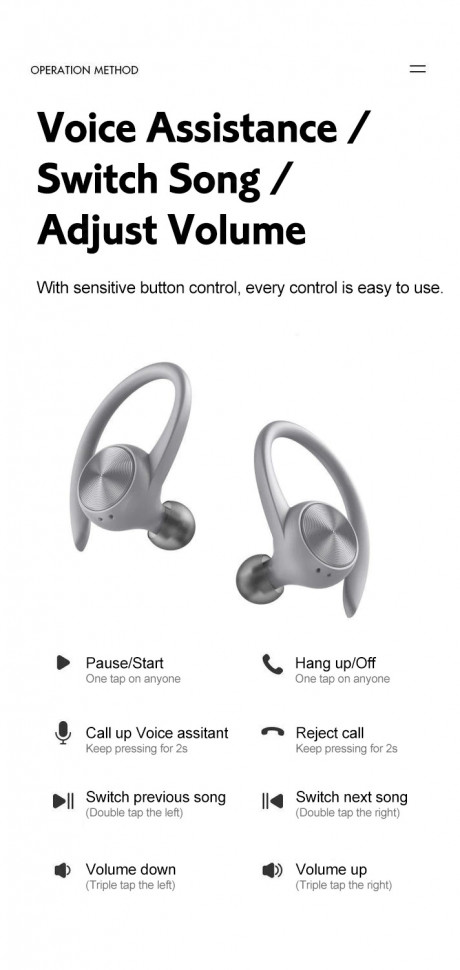 Навушники Bluetooth Air Music 84 Black 