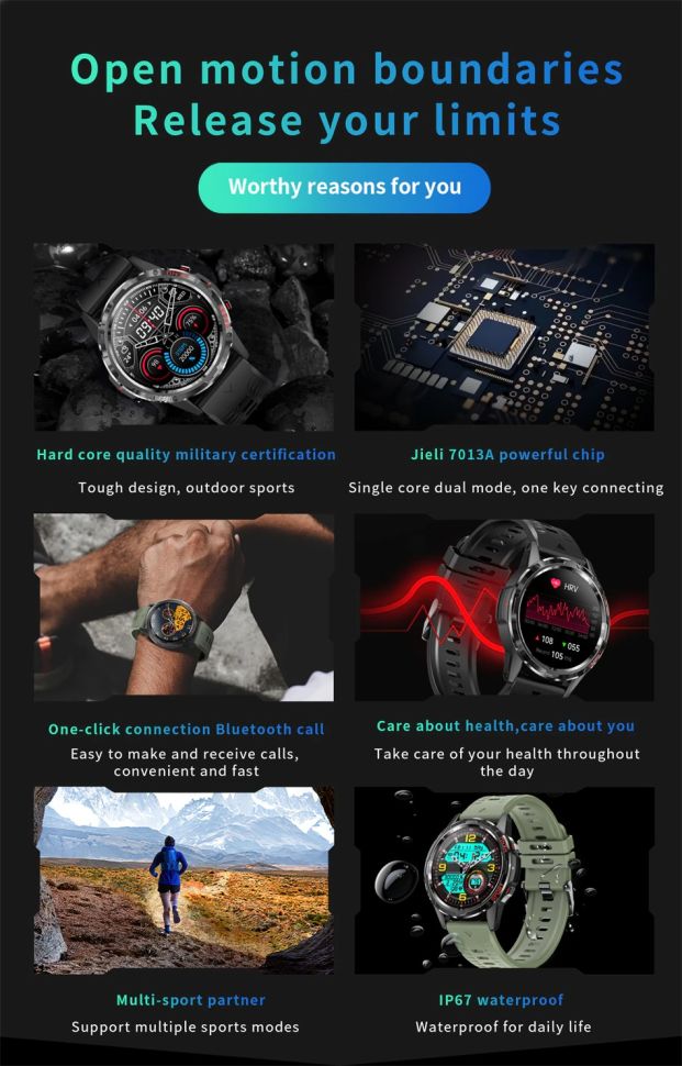 Смарт-годинник Smart Device 96 black milanese loop 