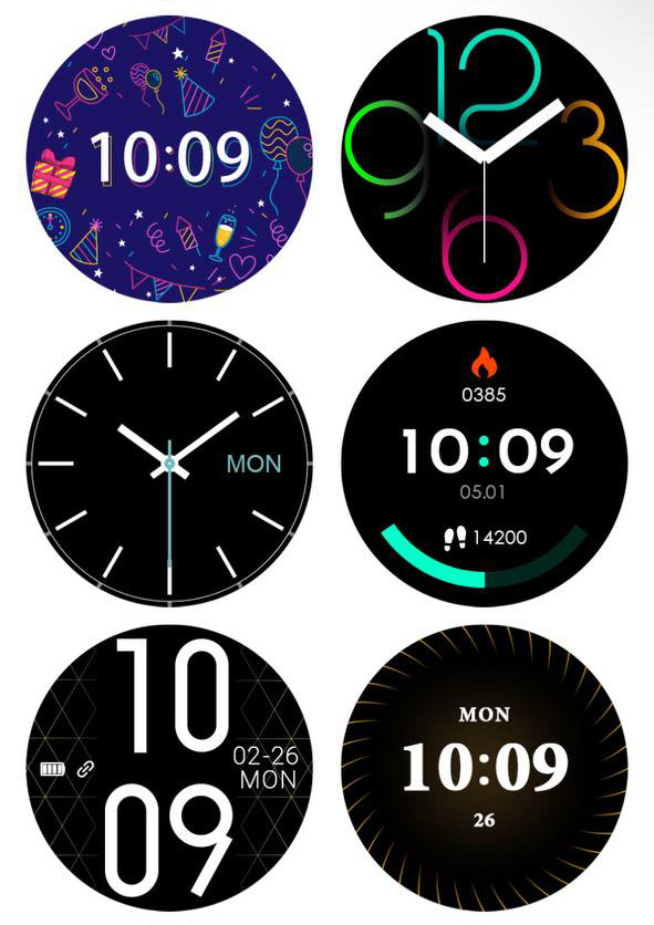 Смарт-годинник Smart Device 96 black milanese loop 