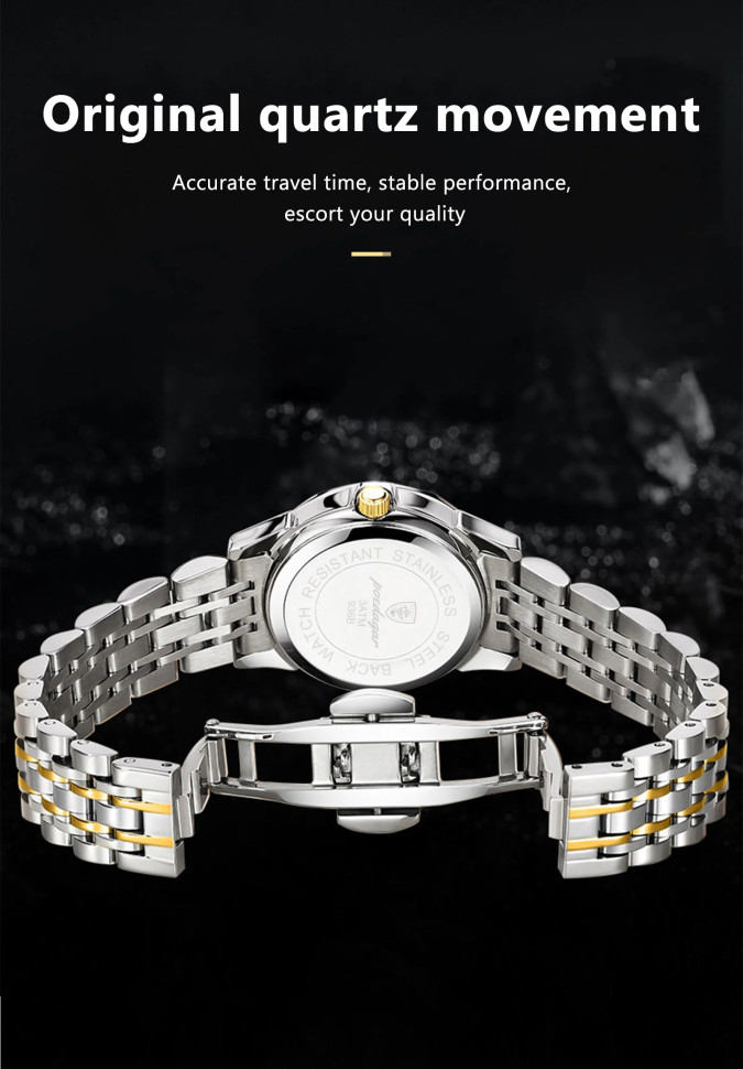 Чоловічий годинник Poedagar silver