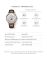 Чоловічий годинник POEDAGAR silver + black 