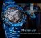 Чоловічий годинник механічний WINNER blue+black