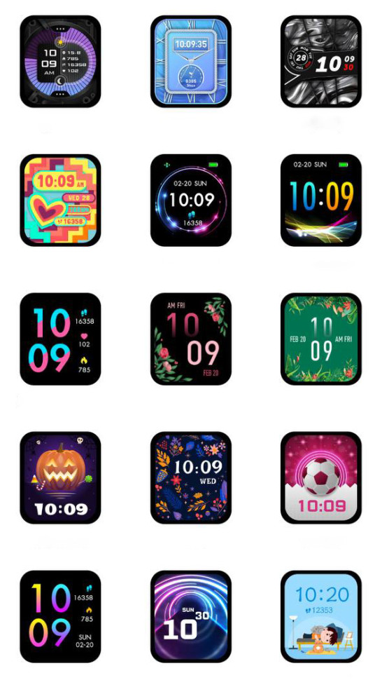 Смарт-годинник протиударний Smart Device 18 black