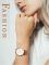 Жіночий годинник Hannah Martin gold+white