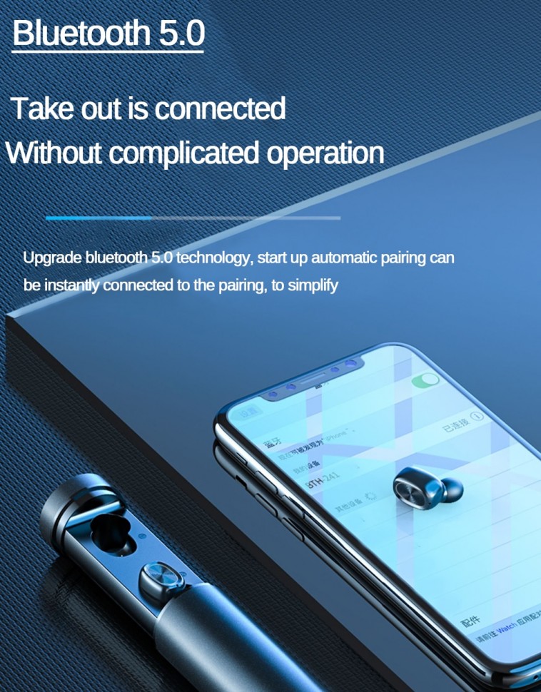 Навушники Bluetooth Air Music Black 25