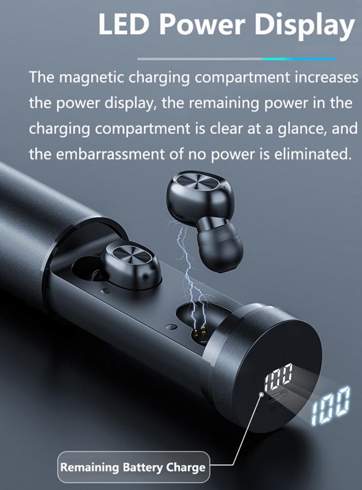 Навушники Bluetooth Air Music Black 25